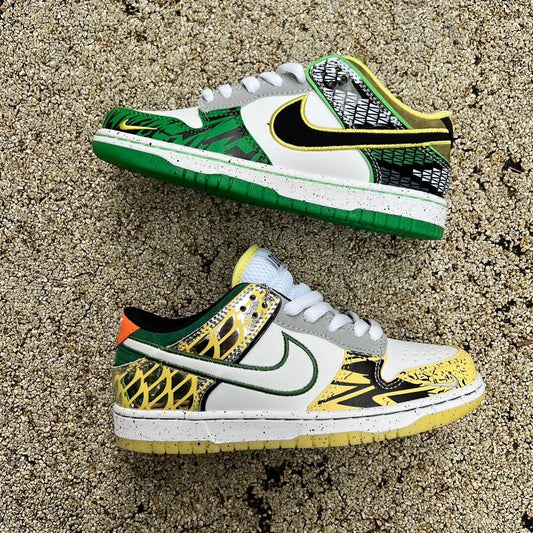 Dunk low X Doaf "What The Duck"
